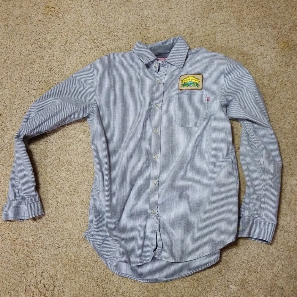 MENS PURNE SIERRA NEVADA LARGE BUTTON UP